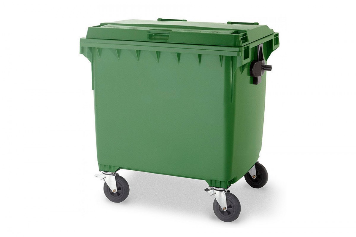 4-Wheel Waste Disposal Containers